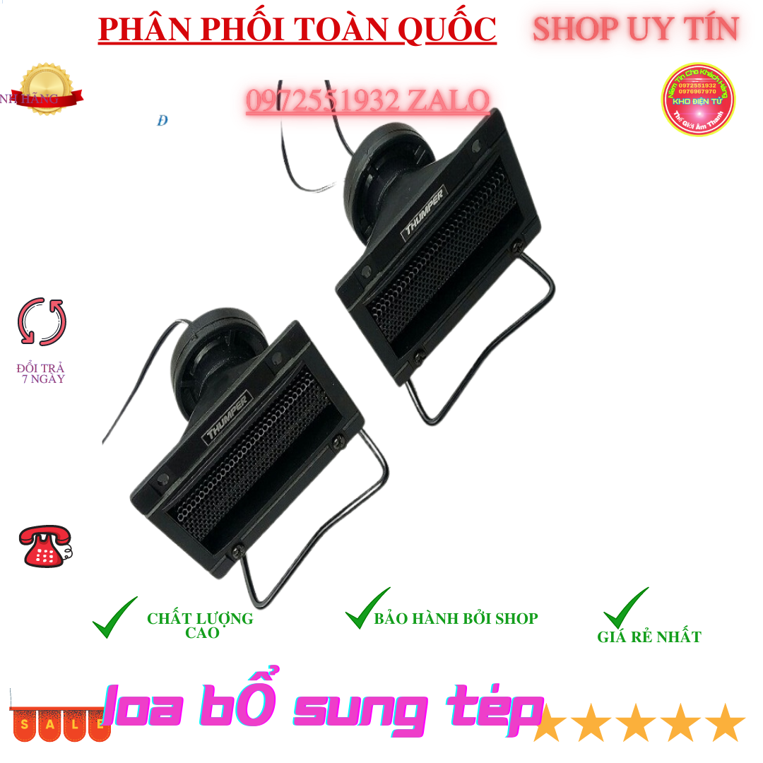 Đôi loa siêu treble đẻ rời - GIÁ 2 CHIẾC