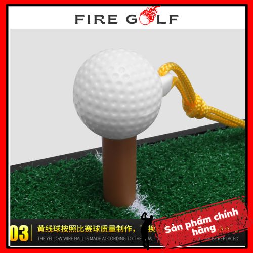Thảm tập Swing golf Green Power PGM CHÍNH HÃNG HL001-4 giữ bóng 3 trong 1