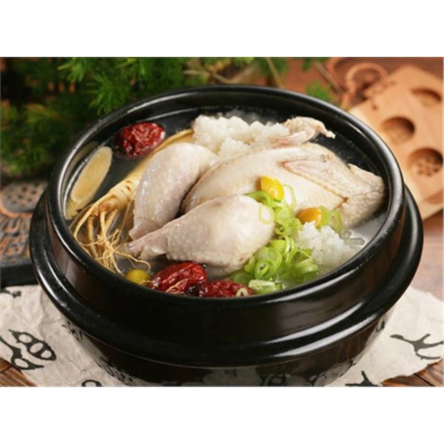 NGUYÊN LIỆU GÀ HẦM SÂM HÀN QUỐC GÓI 70G
