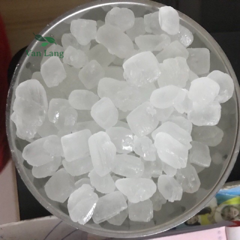 Đường phèn trắng hạt nhỏ túi 100g chất lượng