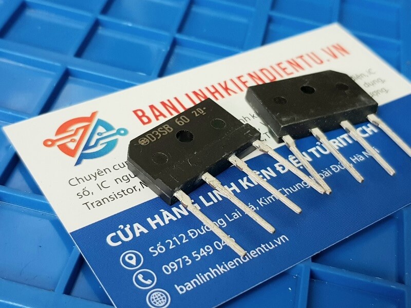 D3sb60 diode cầu 4a 600v