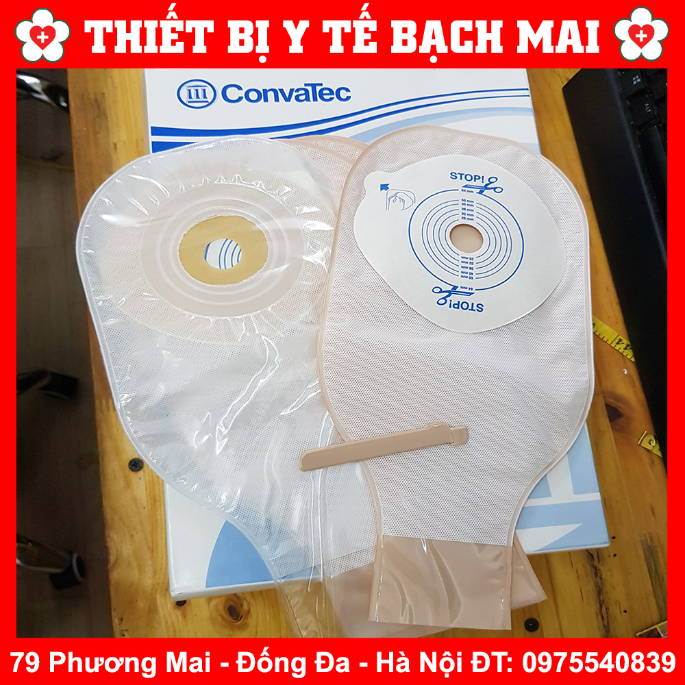 COMBO 10 Túi Hậu Môn Nhân Tạo Convatec Trong