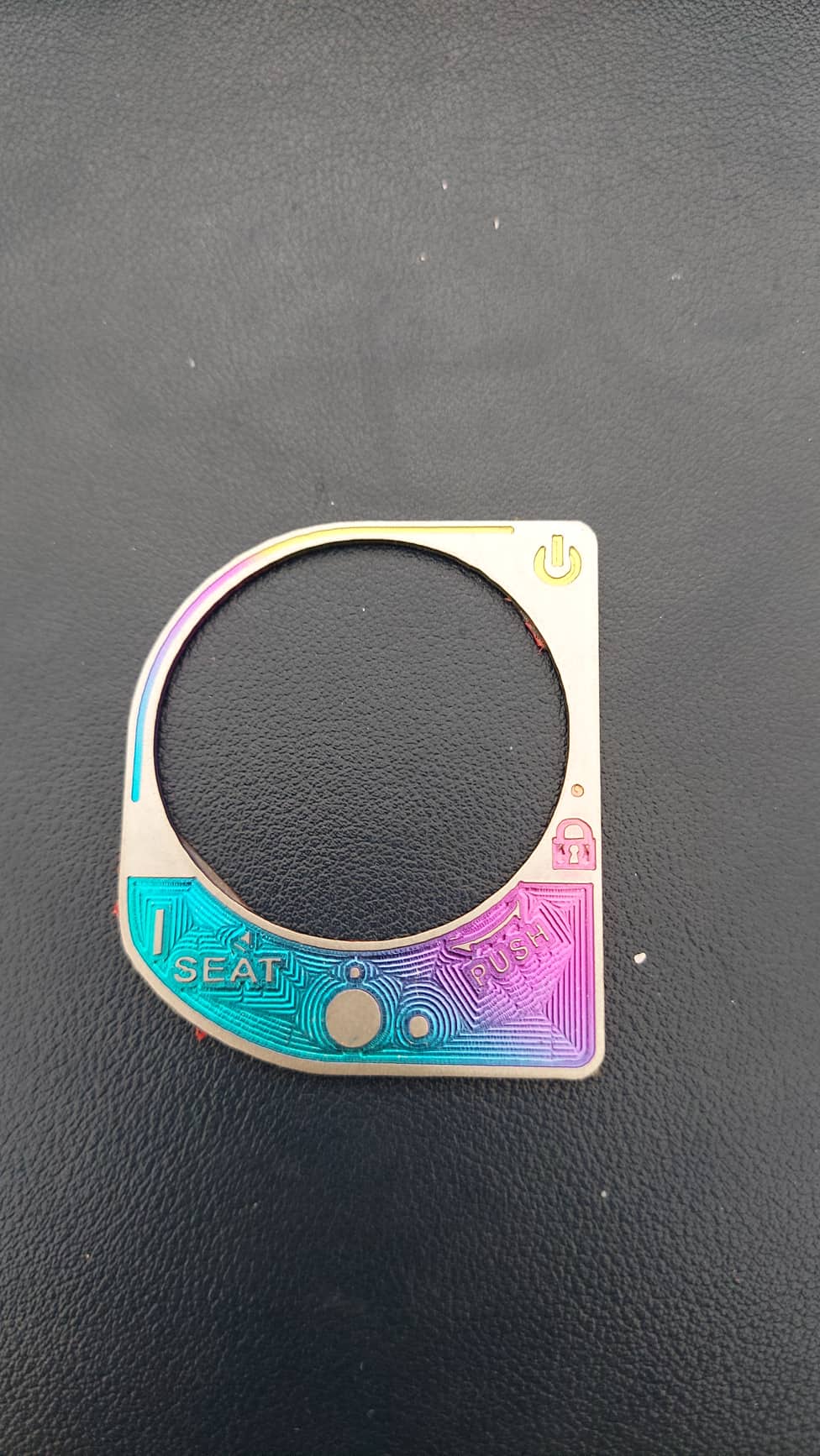 Titanium Lock Stickers for Various Vehicle Models
