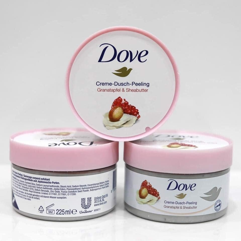 Tẩy da chết body DOVE Đức 225ml