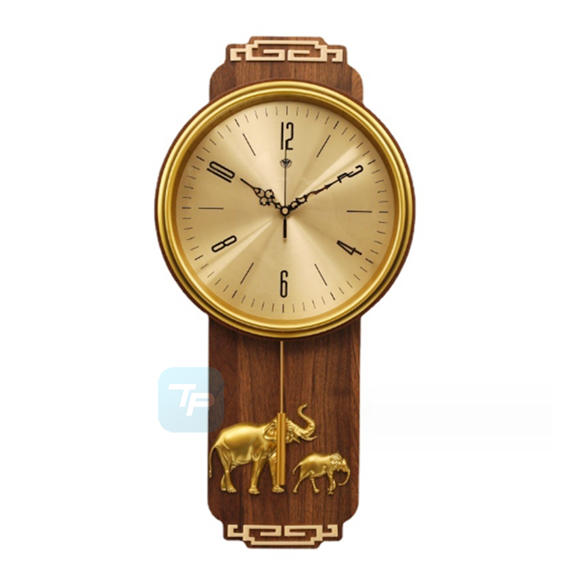 Đồng Hồ Gỗ Treo Tường Quả Lắc