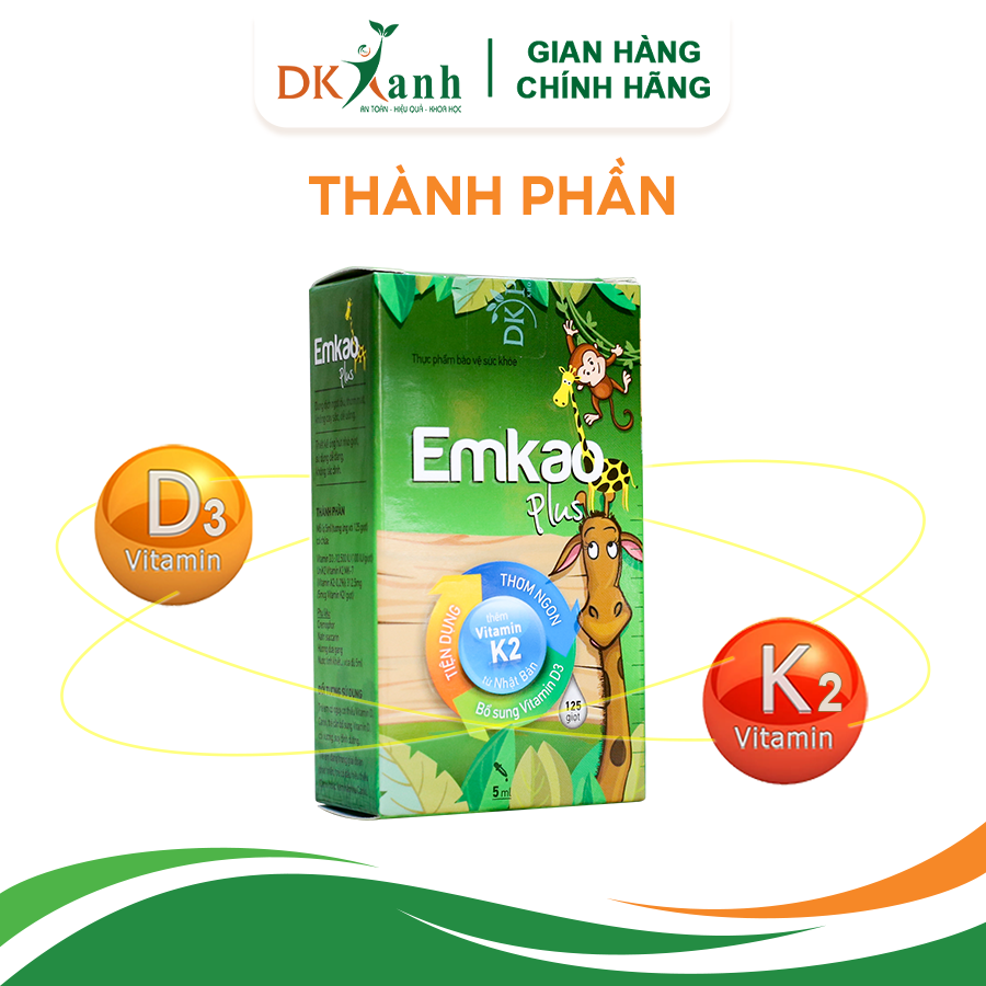 Vitamin D3 Emkao Plus - DK Pharma