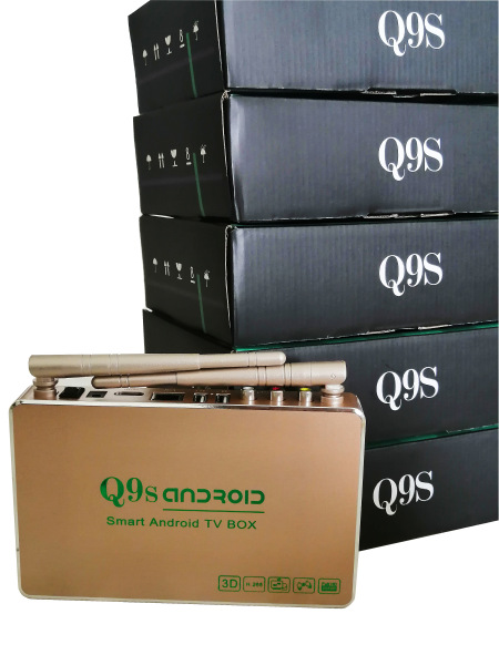Đầu Android tivi box Q9s Trải nghiệm tivi, video 4K, âm thanh trung thực. Q9s cập nhật toàn diện phần mềm ATV 7.12