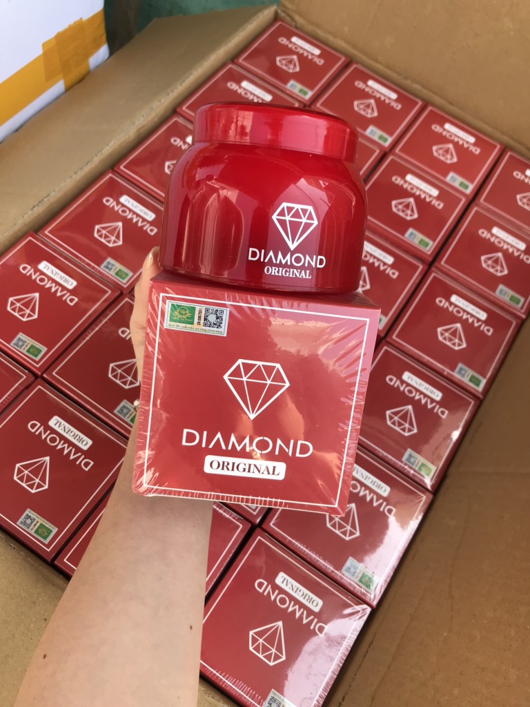 [Ảnh thật] body phấn tươi diamond 250gr