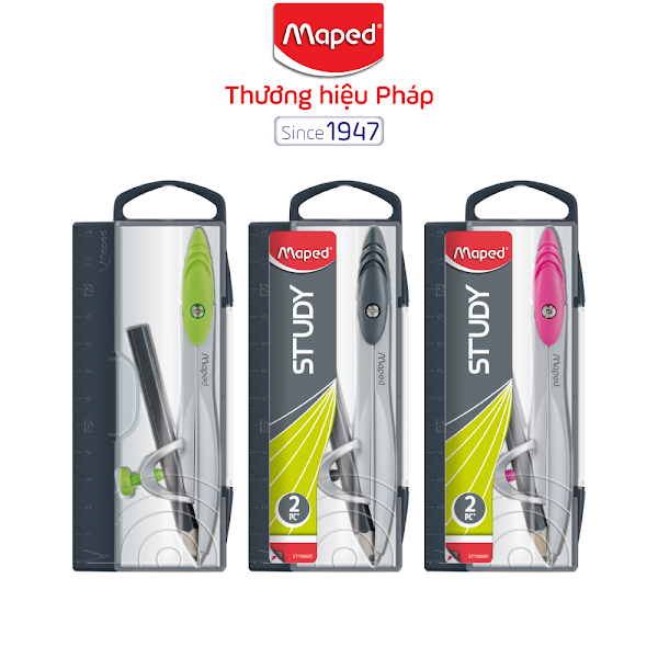 Compa học sinh Maped - Chì Gỗ [Chính hãng]