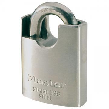 Khóa Master Lock 550EURD- Inox bảo vệ pad cửa 50mm