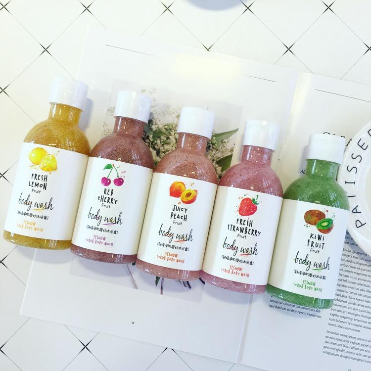 Sữa Tắm Hoa Quả Fruit Scrub Body Wash - Mẫu mới