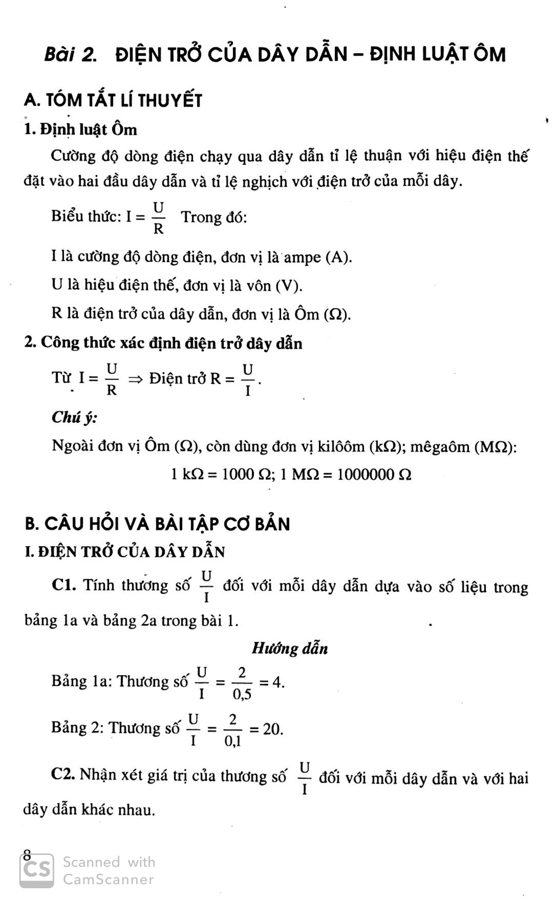 Fahasa - Giải Bài Tập Vật Lí 9