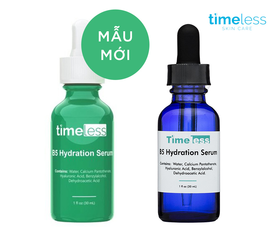 [TEM NHẬP KHẨU] Serum Timeless Vitamin B5 + Hyaluronic Acid 30ml