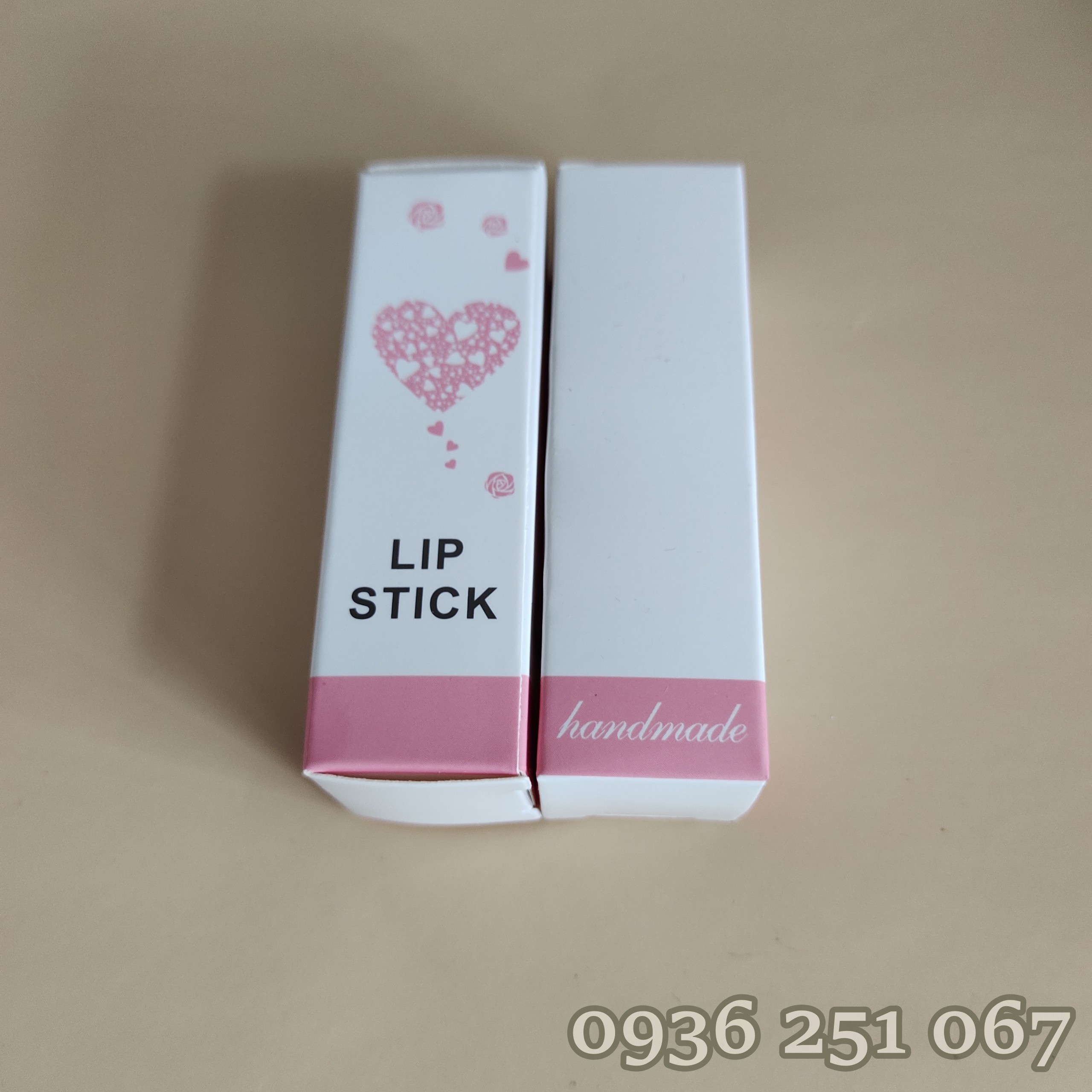 10 Hộp giấy son sáp nhiều mẫu tự chọn_ Hộp son ngăn kéo - Vỏ hộp son dụng cụ làm son handmade.