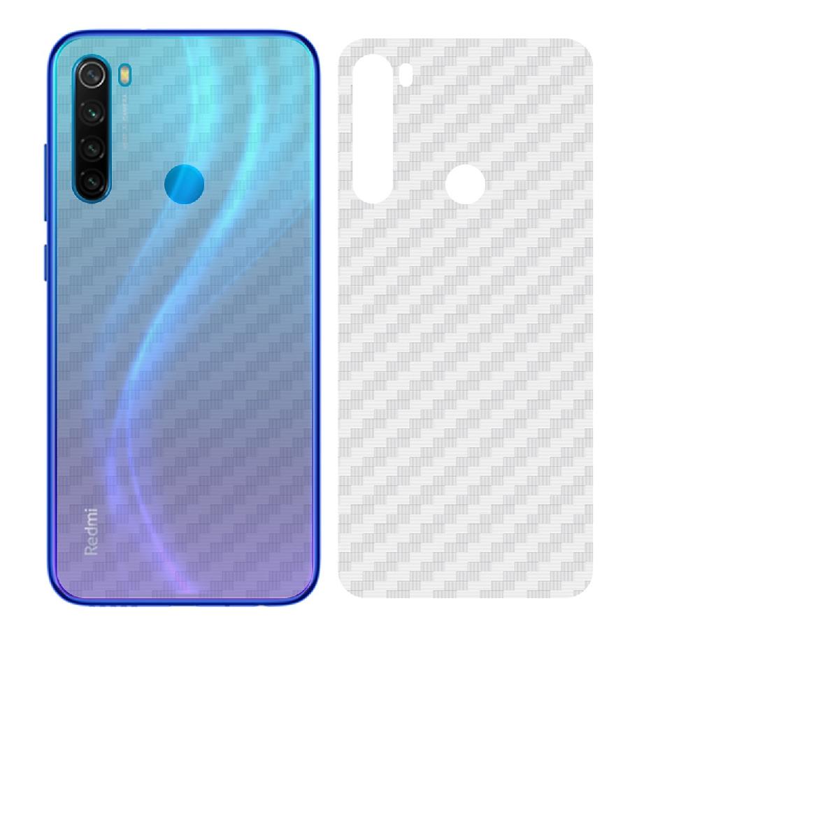 Bộ 2 tấm dán lưng mặt sau vân Carbon 3D trong suốt siêu đẹp cho điện thoại Xiaomi Redmi Note 8 (6.3 inch)