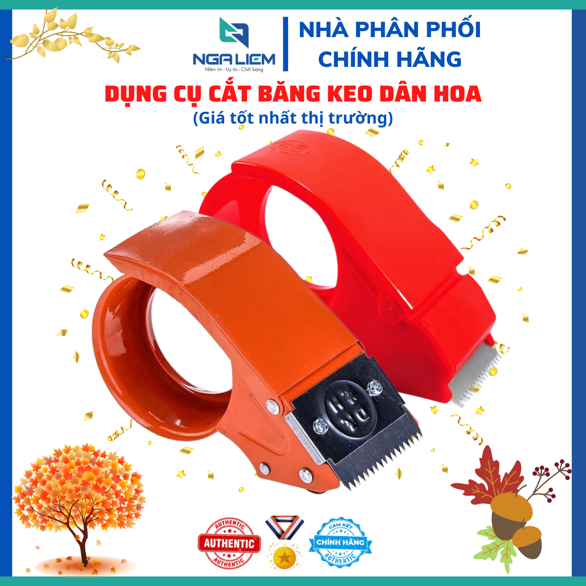 Dụng cụ cắt băng keo Dân Hoa (cảo keo) [Giá tốt nhất thị trường]