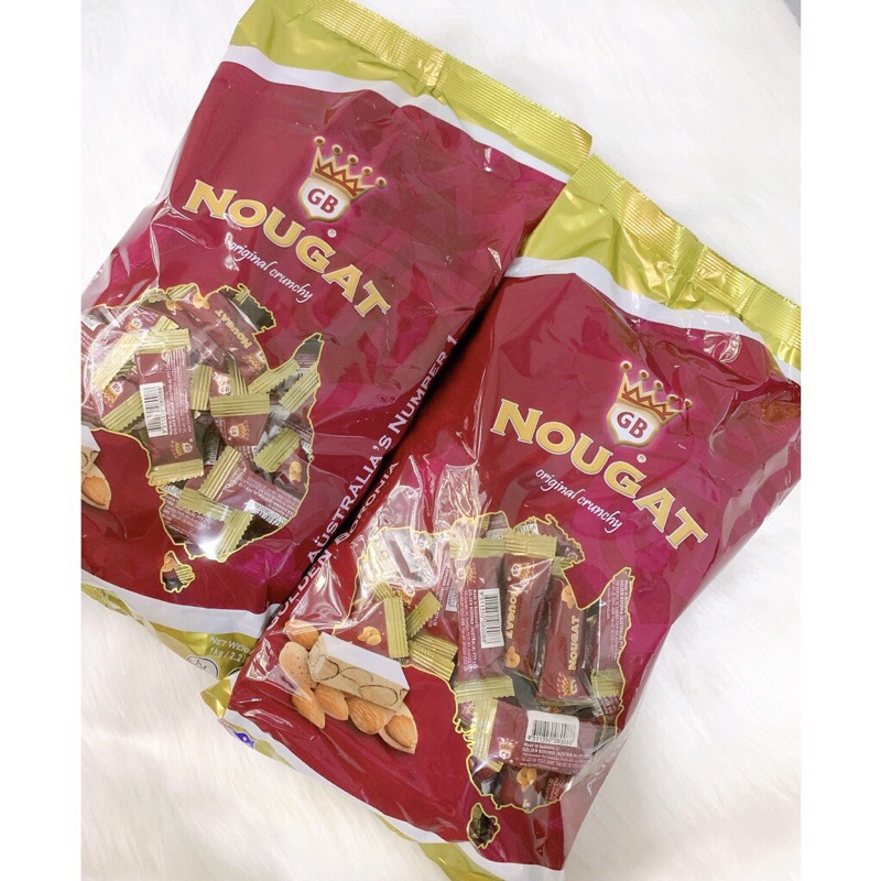 Bill Úc Kẹo Nougat Original Crunchy Nguyên Bản 1kg