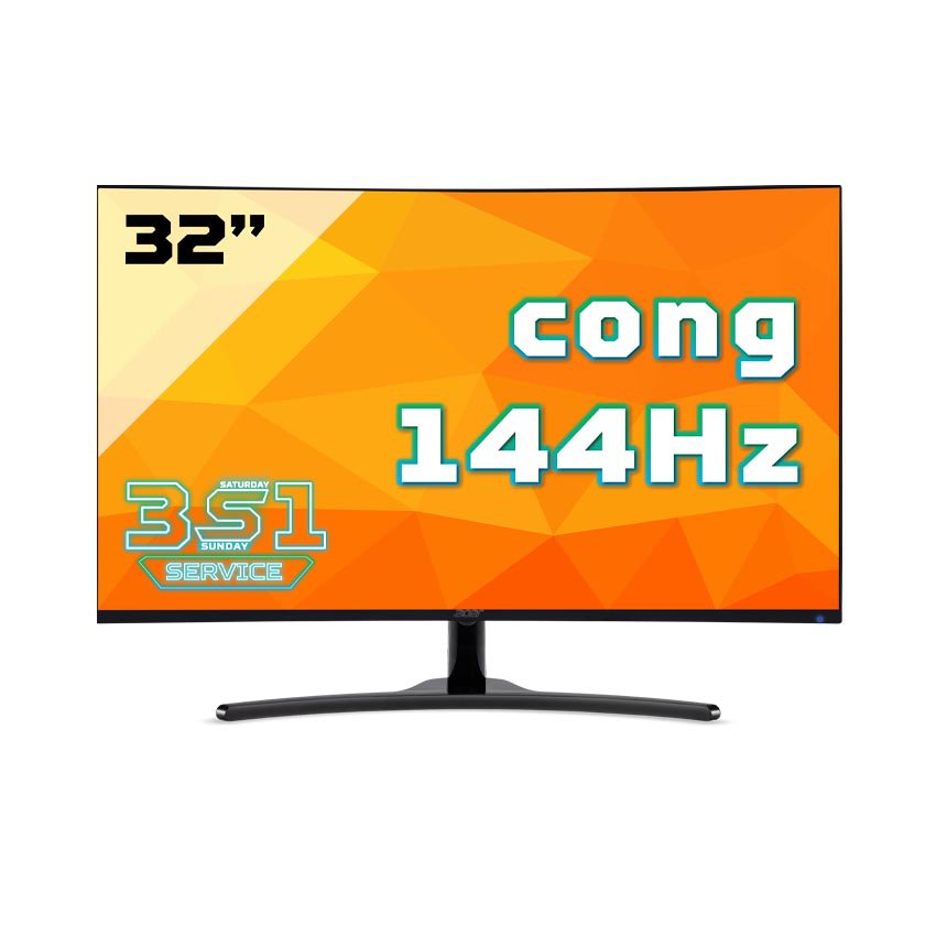 [Trả góp 0%]Màn hình Acer ED322QRP (32 inch/FHD/VA/144Hz/4ms/Free Sync)
