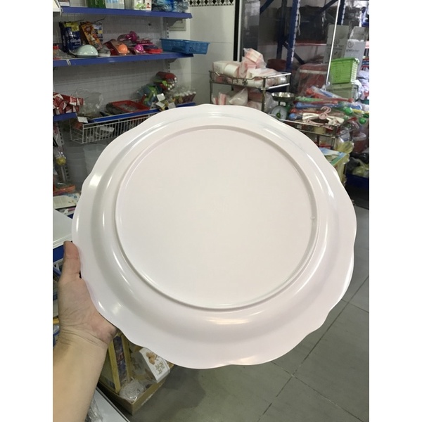 Đĩa Quả Cô Tiên, Đĩa Hoa Fataco BN 10-11 Nhựa Melamine Dày Dặn, Cao Cấp MTA-MART2