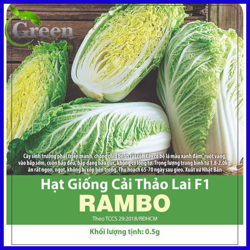 Hạt Giống Cải Thảo Lai F1 Xuất Xứ Nhật