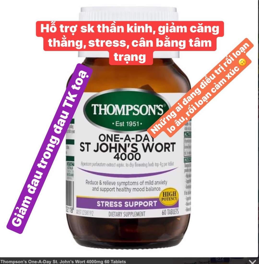 Thompson's John Wort 4000 chai 60 viên