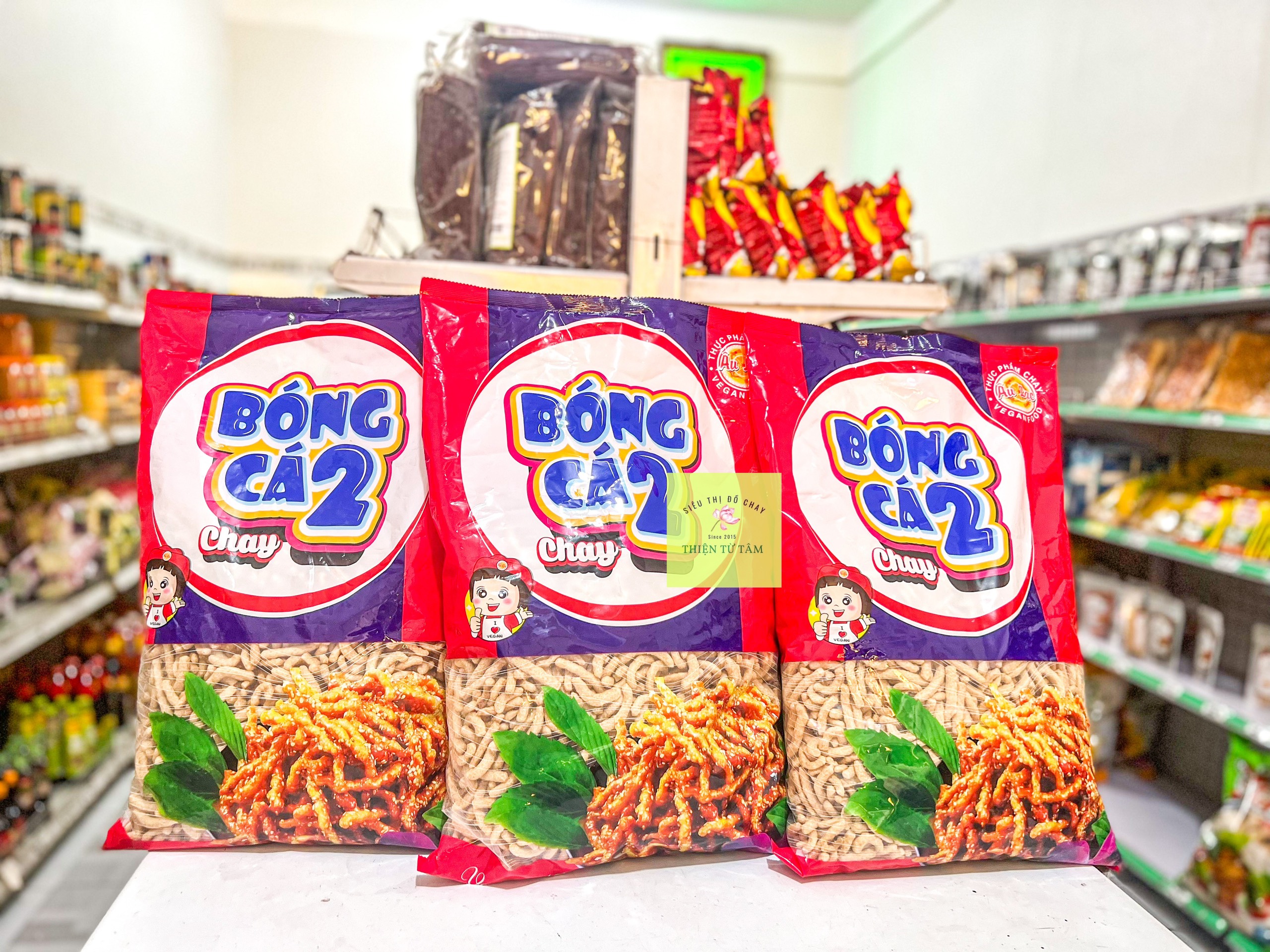 Bóng cá 2 chay âu lạc cho bữa chay thêm đa dạng bịch 1kg