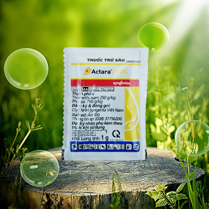 Thuốc trừ sâu rầy rệp bọ trĩ lưu dẫn Actara 1g