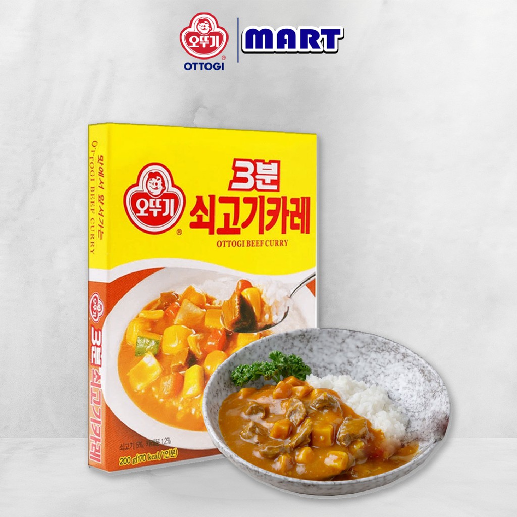 [FREESHIP️] - Sốt cà ri bò ăn liền Ottogi hộp 200g