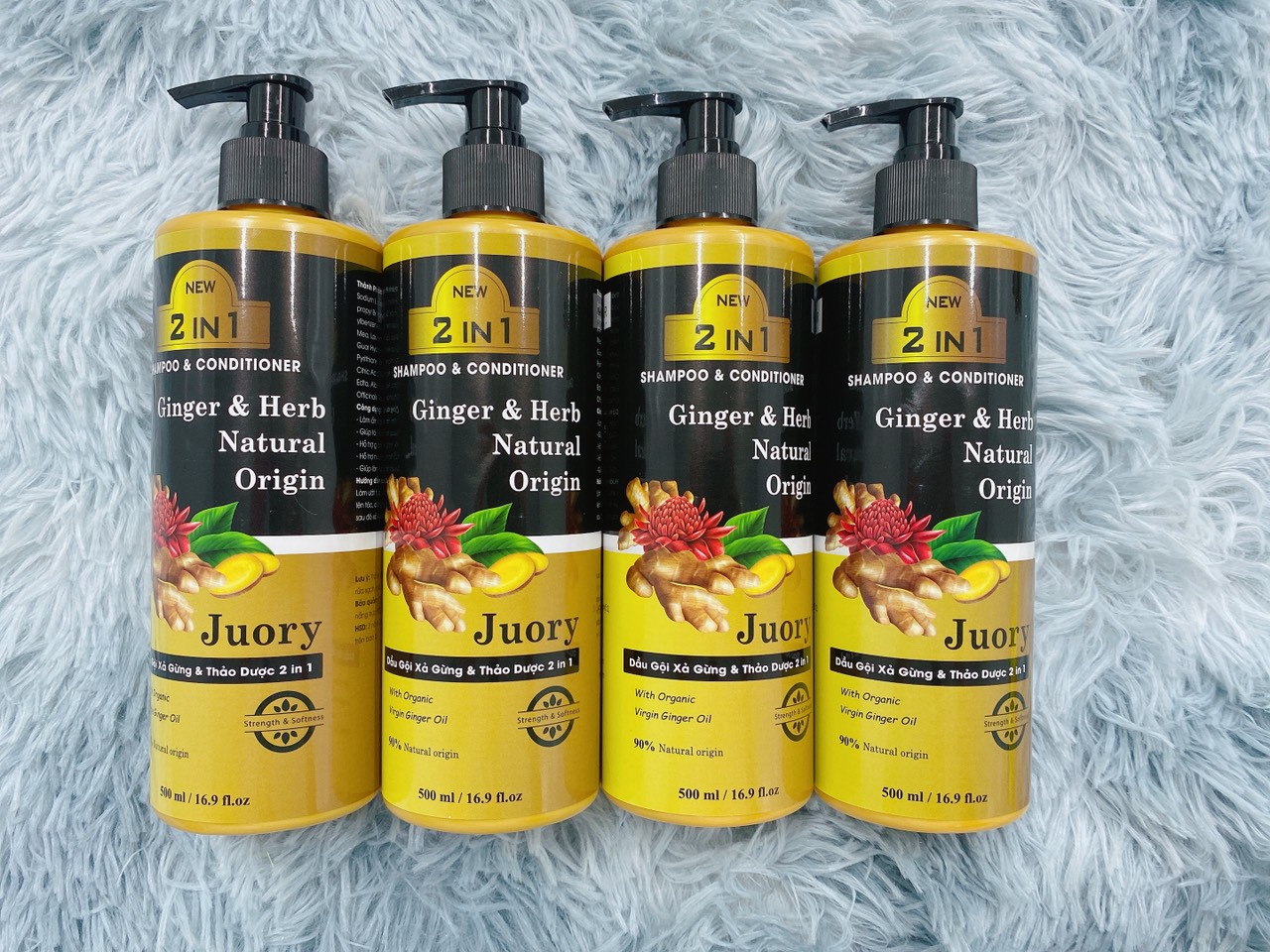 Dầu Gội Gừng và Thảo Dược Lucky Star