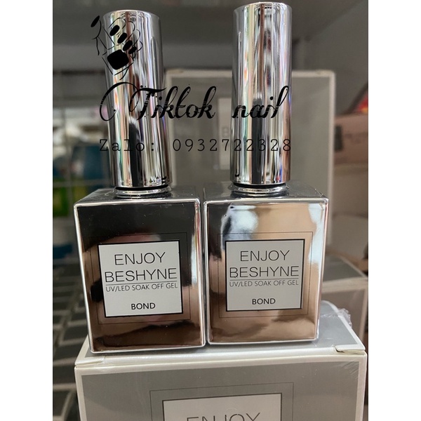 Bộ liên kết -ENJOY -base-top-matte -dụng cụ làm nail