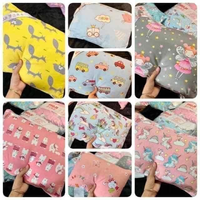 GỐI MUJ CHO TRẺ EM ,SIÊU XINH,SIÊU MỀN GỐI CỰC ÊM (giao màu ngẫu nhiên)