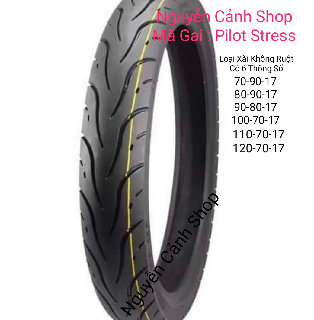 Vỏ Camel PiLot Stress không ruột 70-80-90-100-110-120-17 in, cam kết đúng sản phẩm