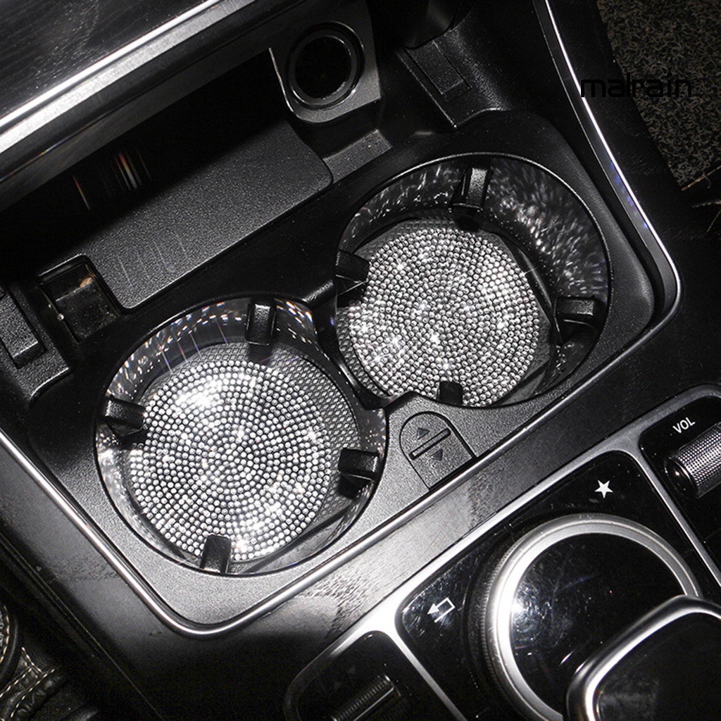Cup full applique Stone heat insulation car decoration
