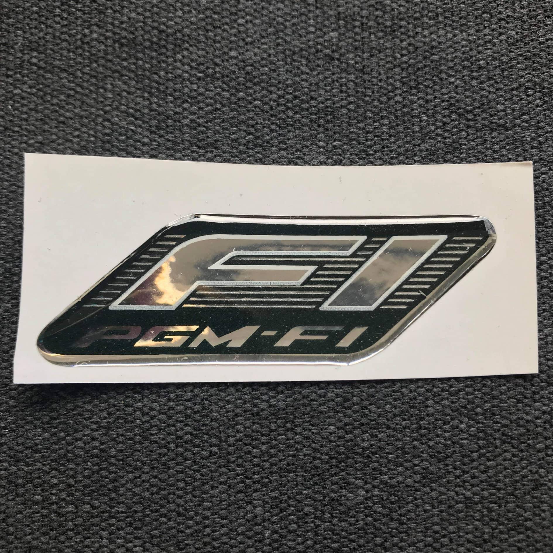 [HCM][DECAL] Tem PGM-FI NHỰA DẺO DÁN XE MÁY CAO CẤP (MÀU ĐEN)