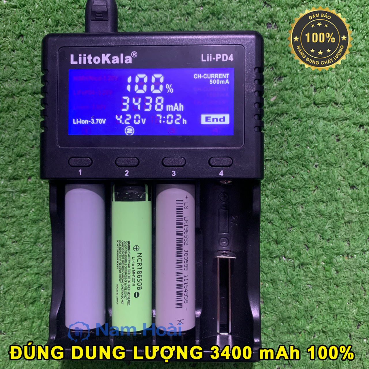 Cell Pin 18650 3400mah Panasonic Hàng Mới