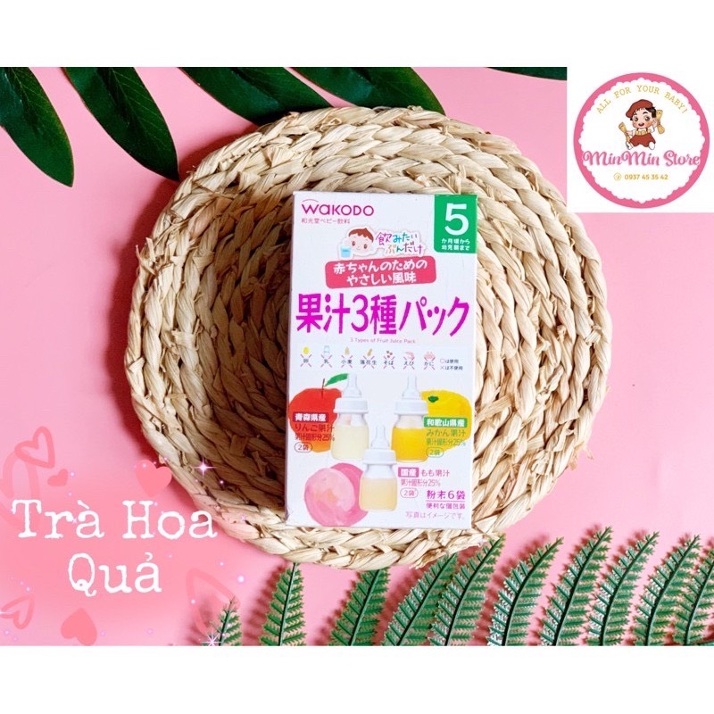 TRÀ WAKODO NHẬT BẢN THANH NHIỆT CHO BÉ