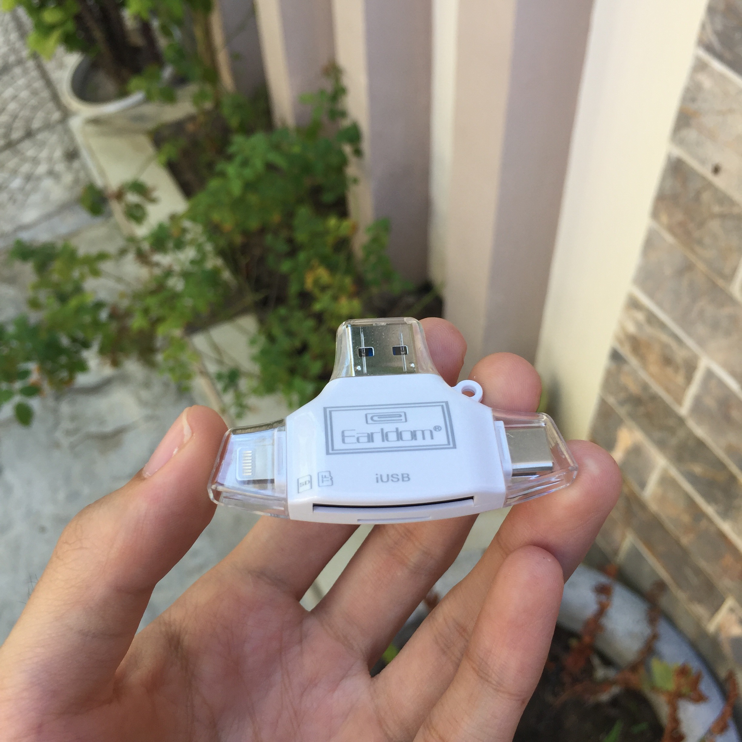 Đầu Đọc Thẻ Nhớ 3in1 OTG Earldom ET-OT31