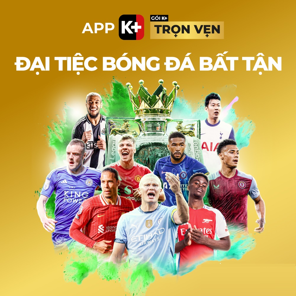 App K+ Gói Trọn Vẹn 02 tháng (tặng thêm 01 tháng)
