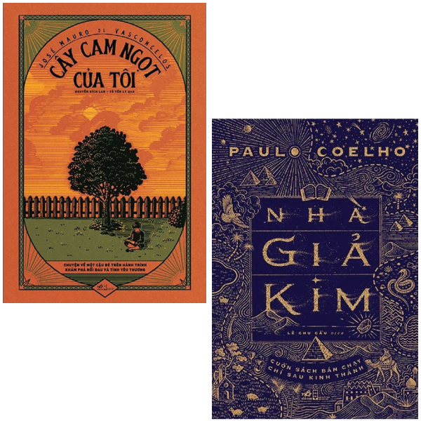 Fahasa - combo sách hay sách nhà giả kim + cây cam ngọt của tôi