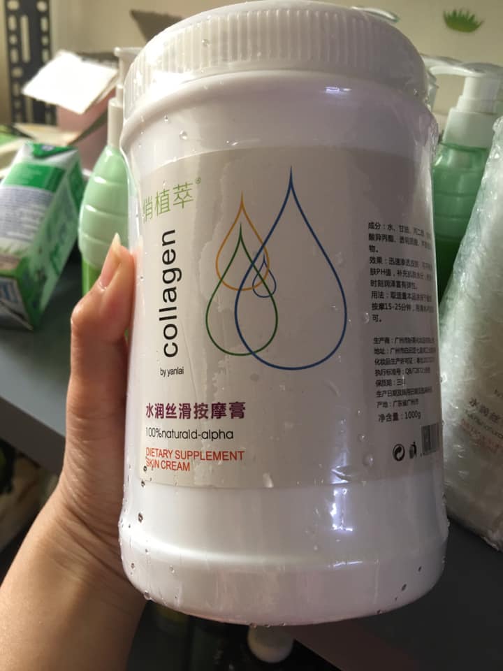 Kem massage Collagen Hũ 1000g