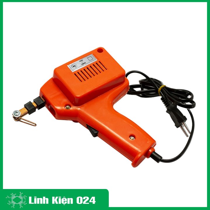 Bộ 4 món mỏ hàn xung 220V 100W và phụ kiện ( 01 cuộn thiếc 50G, 01 hộp nhựa thông, 03 mũi hàn chì )