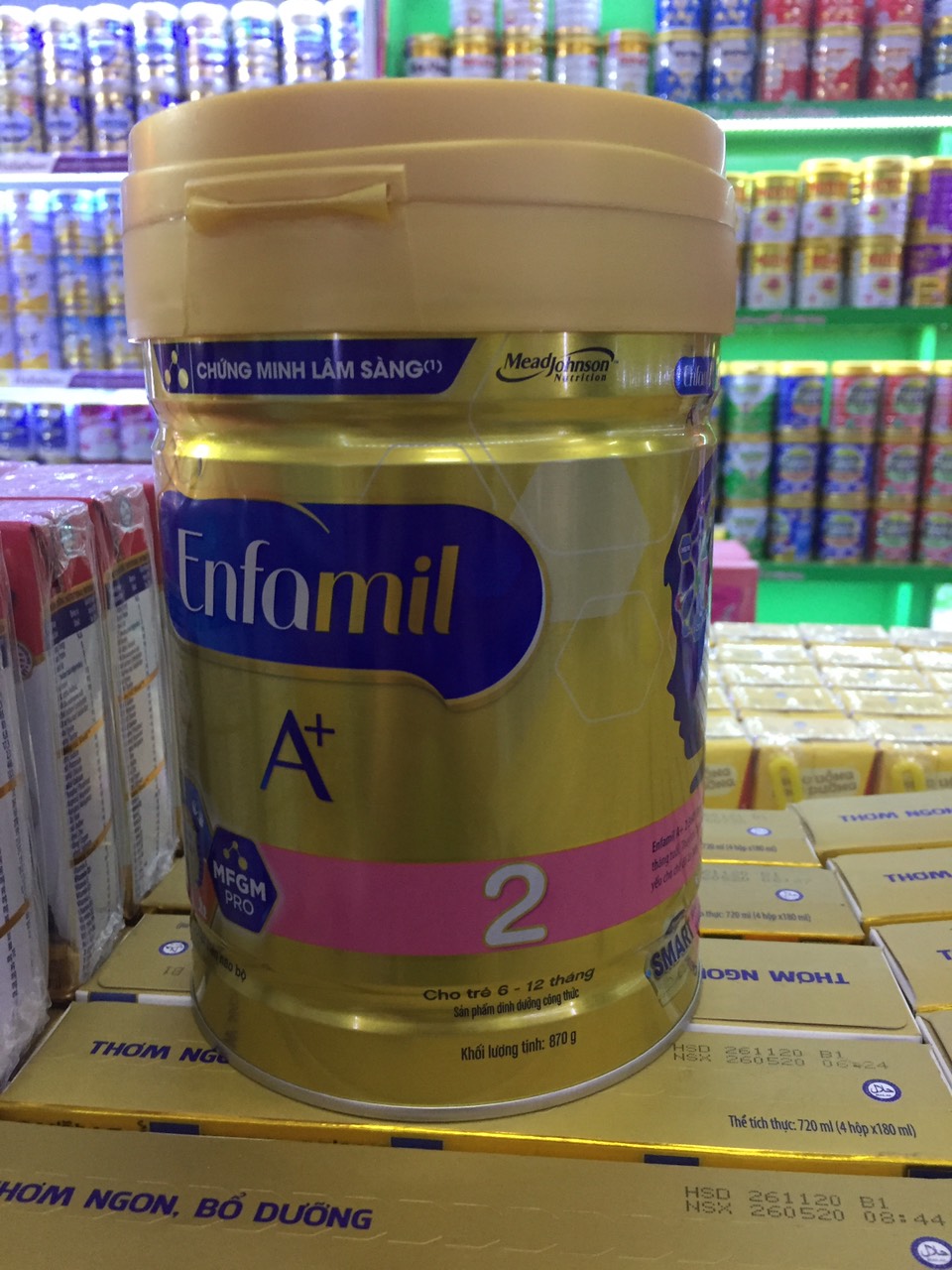 [HCM]Sữa Enfamil A+ số 2 lon 830g