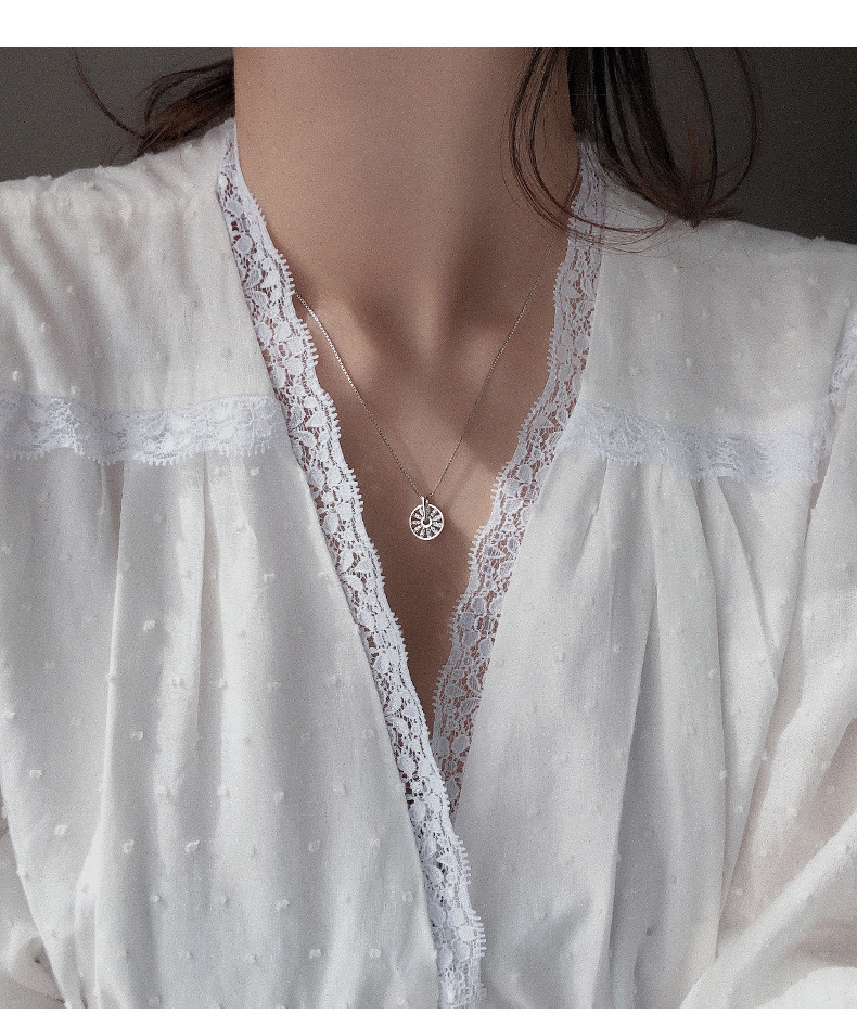 Dây chuyền bạc S925 phong cách BoHo cổ điển LINDO