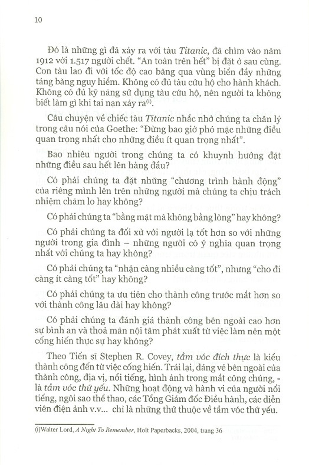 Tầm Vóc Đích Thực
