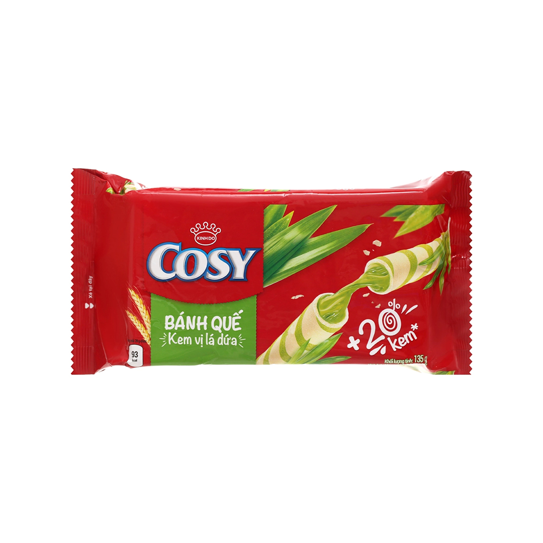 Bánh Cosy Ốc Quế Dứa