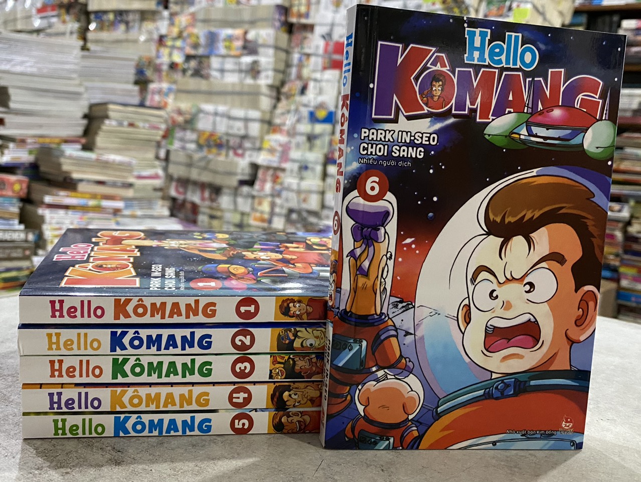 [HCM]Combo truyện tranh Hello  KÔMANG (6 tập END)(P2 Đội Quân Nhí Nhố)