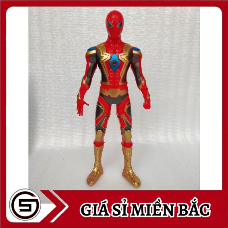 Đồ chơi người nhện, spider man 40cm có nhạc A138