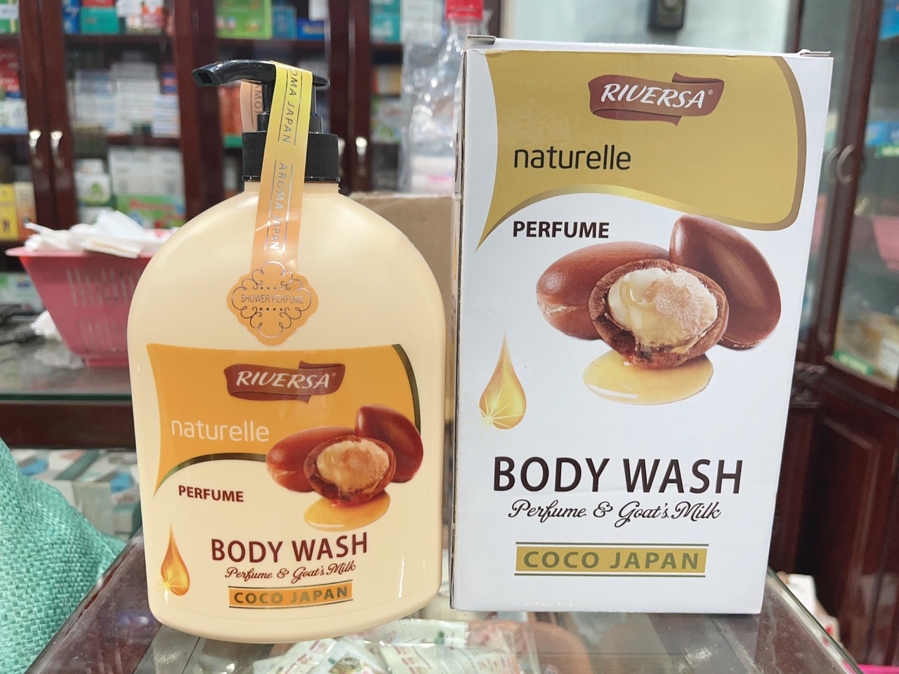 Sữa tắm body wash coco Japan naturelle 1.2 L