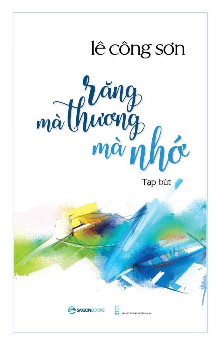 Fahasa - răng mà thương mà nhớ