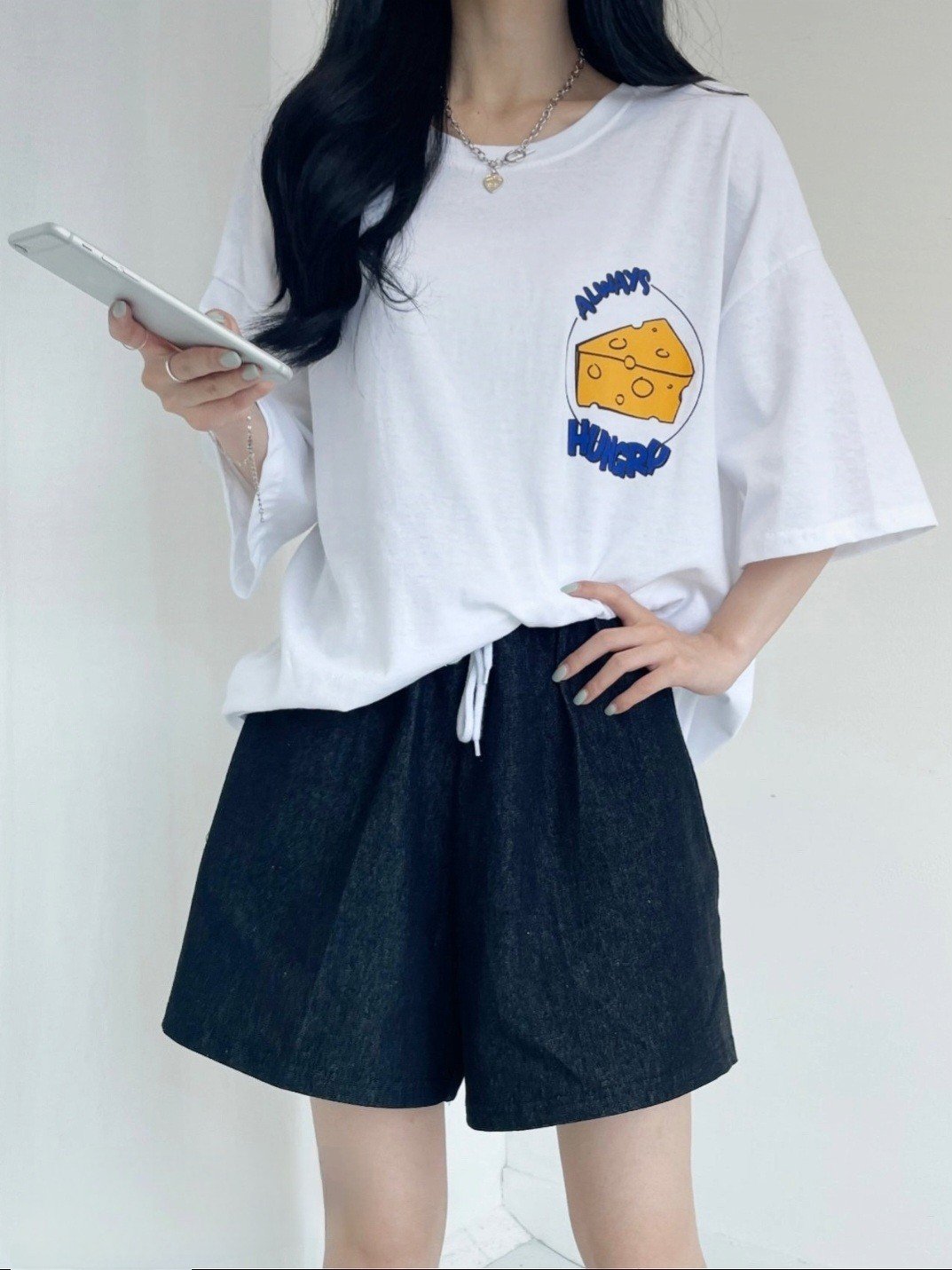 [ogniM Seoul] Quần short dáng chữ A phong cách Hàn Quốc (Made in Korea)
